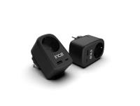 Inca IPW-42SY 1Port 12W USB+Type-C Akım Korumalı Duvar Priz-Siyah USB Girişi: 220V-250V~ 50/60HZ Çocuk Koruma Özelliği I